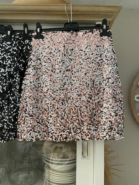 Party Rok Palletten Glitter, champagne