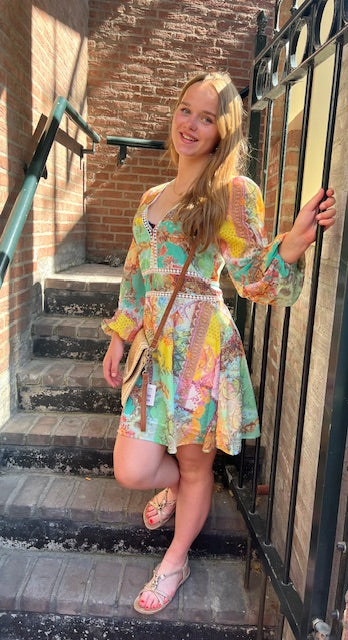 Summer dress colourful