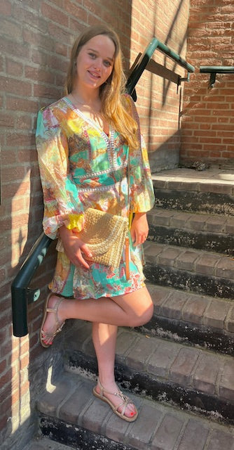 Summer dress colourful