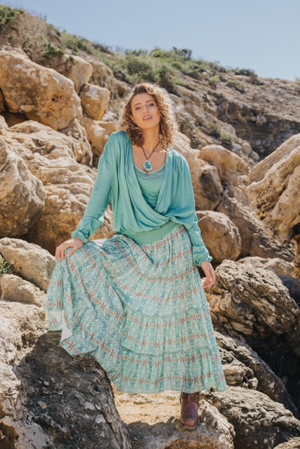 Isla Ibiza Bonita Skirt – Long / Printed SKU: 8223805-Print 008