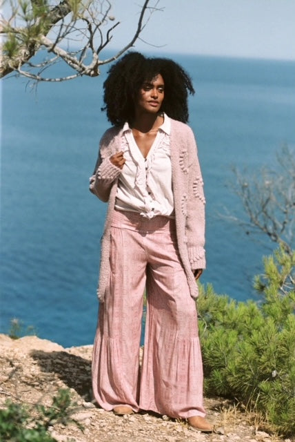 Isla Ibiza Bonita, Long Sleeve Blouse San Rafael – Pink